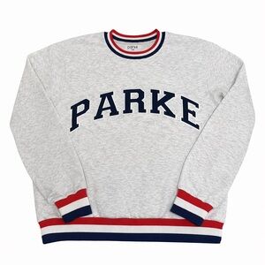 Parke Vintage Forth of July Sweatshirt S/M Gray